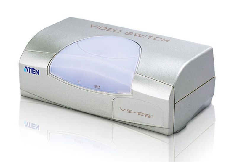 Kiegészítő ATEN VanCryst VGA Switch 2 portos VS291 Kiegészítő ATEN VanCryst VGA Switch 2 portos VS291