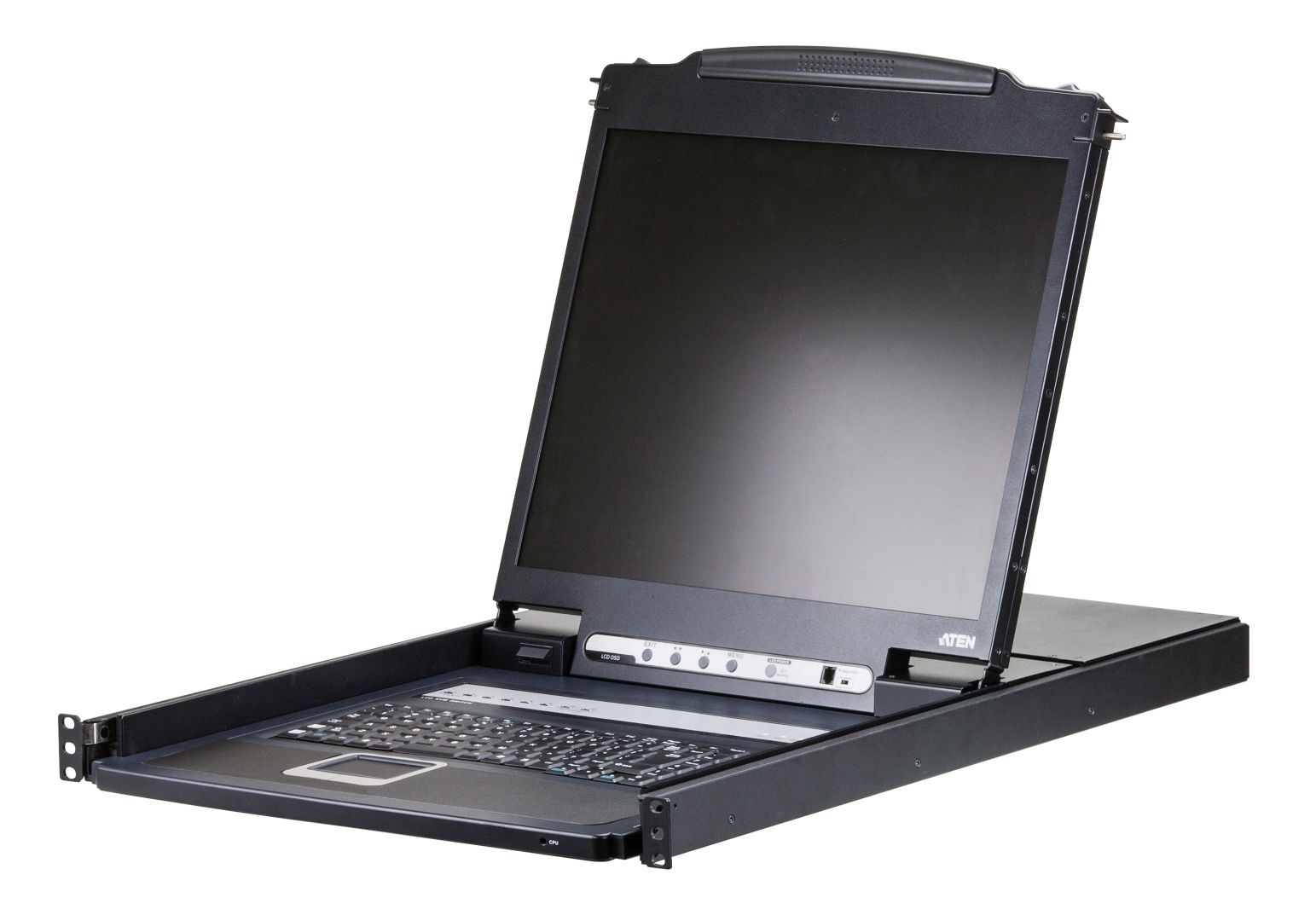Switch ATEN CL1308 8-Port PS/2-USB VGA Single Rail LCD KVM Switch