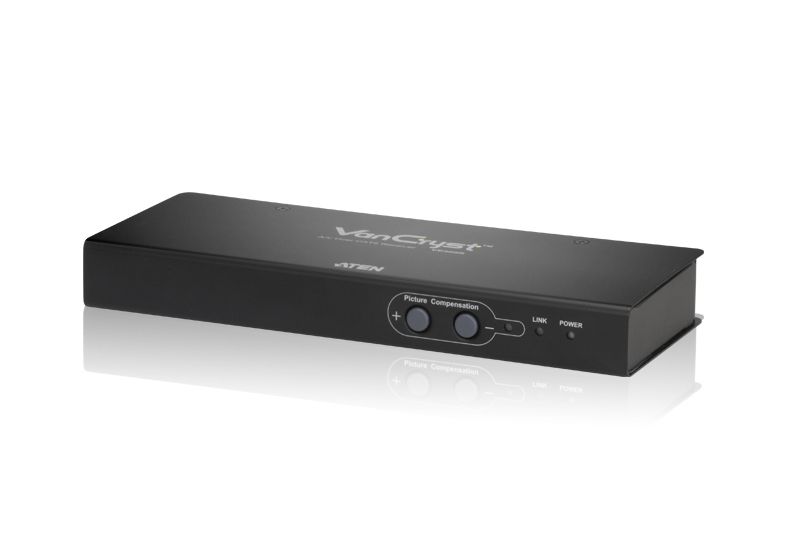 Hálózati eszközök ATEN VE300R VGA/Audio Cat 5 Receiver with Auto Compensation (1280x1024@200m) Hálózati eszközök ATEN VE300R VGA/Audio Cat 5 Receiver with Auto Compensation (1280x1024@200m)