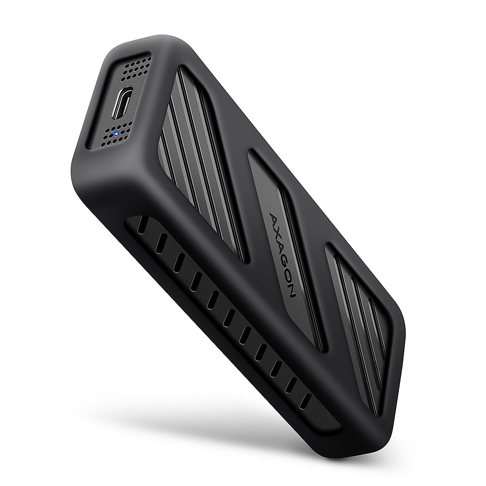 Mobilrack / Beépítő keret AXAGON EEM2-20G USB-C 20Gbps M.2 NVMe SSD Armored Box