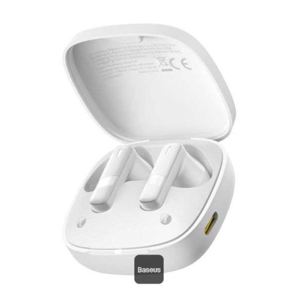 Baseus Bowie E20 Bluetooth Headset White Baseus Bowie E20 Bluetooth Headset White