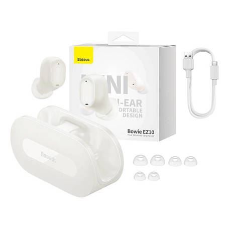 Baseus Bowie EZ10 Bluetooth Headset White Baseus Bowie EZ10 Bluetooth Headset White