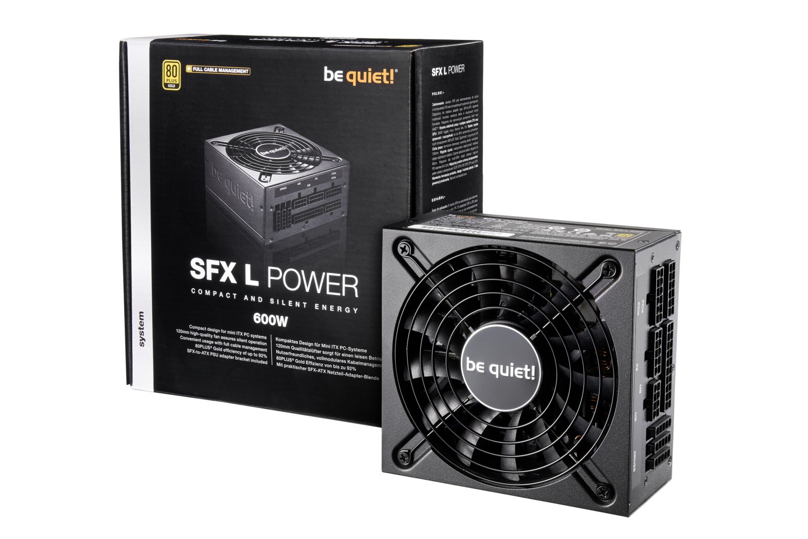 Be quiet! 600W 80+ Gold SFX-L Power Be quiet! 600W 80+ Gold SFX-L Power