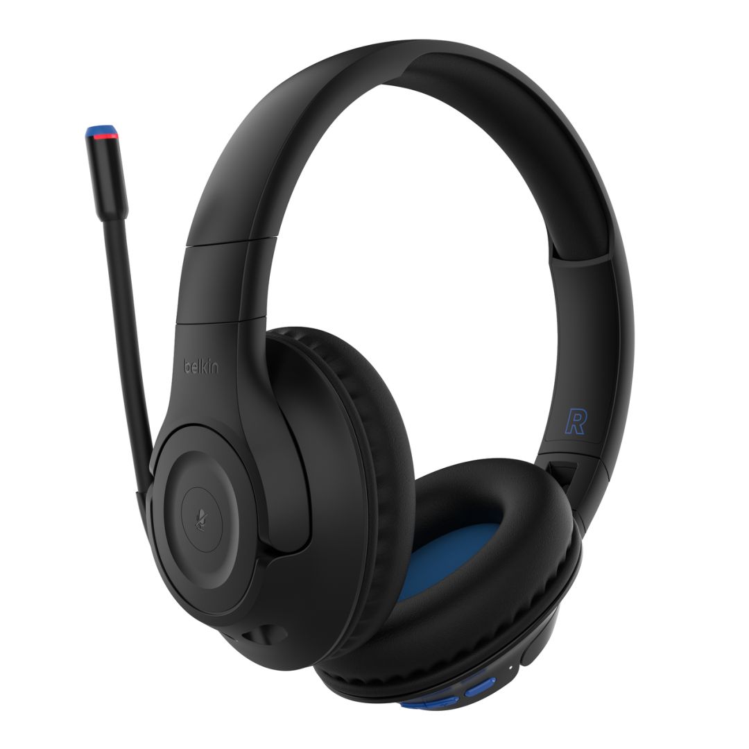 Belkin SoundForm Inspire Wireless Over-Ear Headset for Kids Black Belkin SoundForm Inspire Wireless Over-Ear Headset for Kids Black