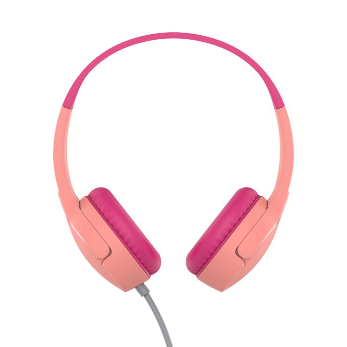 Belkin SoundForm Mini Wired On-Ear Headphones for Kids Pink Belkin SoundForm Mini Wired On-Ear Headphones for Kids Pink