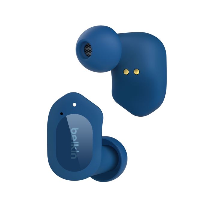 Belkin SoundForm Play True Bluetooth Headset Earbuds Blue Belkin SoundForm Play True Bluetooth Headset Earbuds Blue