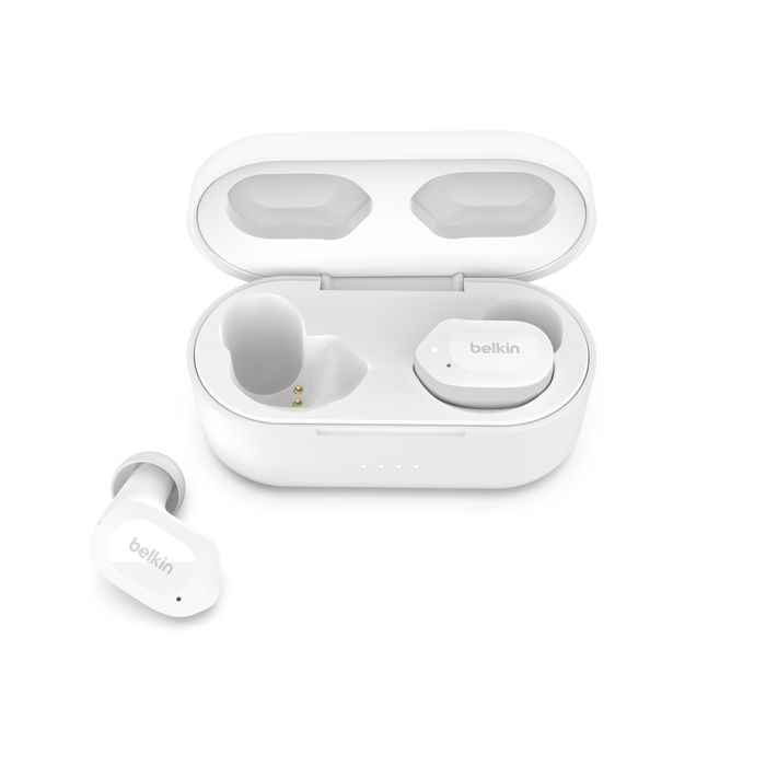 Belkin SoundForm Play True Wireless Earbuds White Belkin SoundForm Play True Wireless Earbuds White
