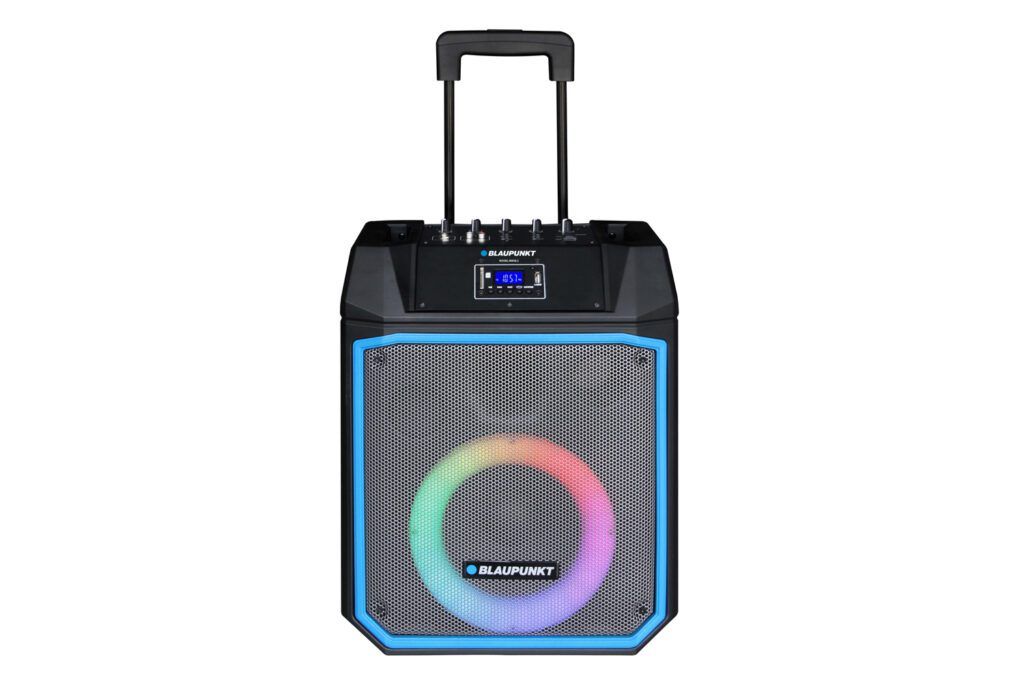 Hangszóró Blaupunkt MB08.2 Bluetooth Karaoke Speaker Black/Blue