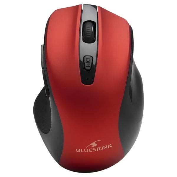 Bluestork M-WL-OFF75 Wireless Bluetooth Mouse Red Bluestork M-WL-OFF75 Wireless Bluetooth Mouse Red