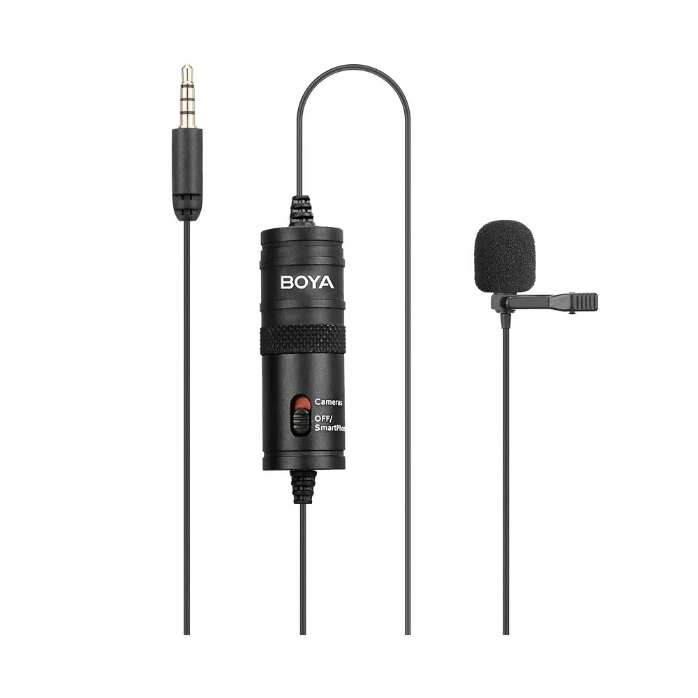 BOYA BY-M1 Microphone Black BOYA BY-M1 Microphone Black