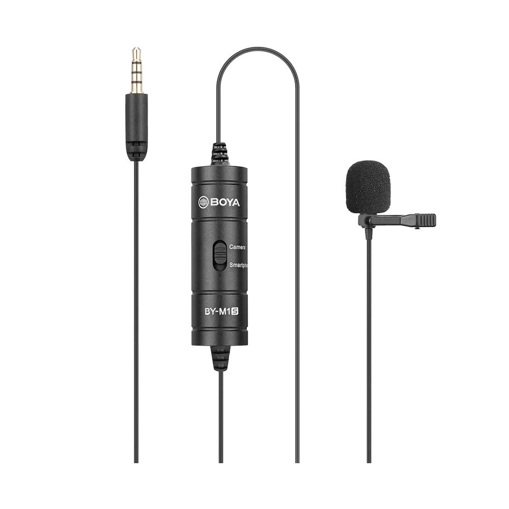 BOYA BY-M1S Microphone Black BOYA BY-M1S Microphone Black