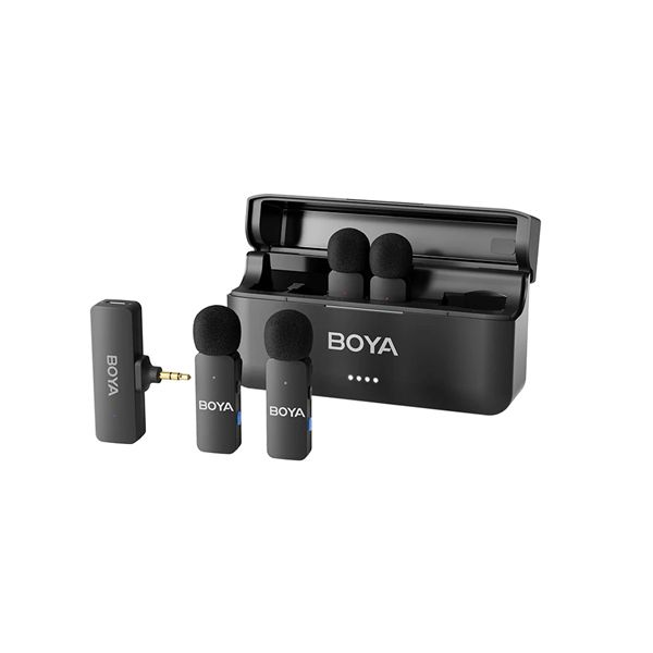 BOYA BY-V4 Wireless Microphone Black BOYA BY-V4 Wireless Microphone Black