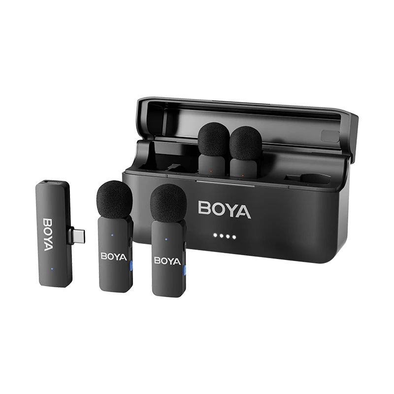 BOYA BY-V4U Microphone Black BOYA BY-V4U Microphone Black