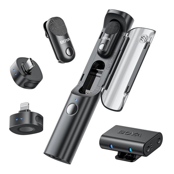 BOYA Magic 02 Wireless Microphone Black