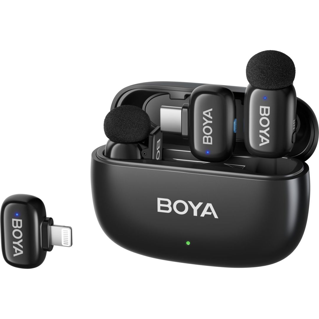 BOYA Mini 12 Wireless Microphone Black BOYA Mini 12 Wireless Microphone Black