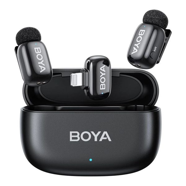 BOYA MINI 2-03 Wireless Microphone Black BOYA MINI 2-03 Wireless Microphone Black
