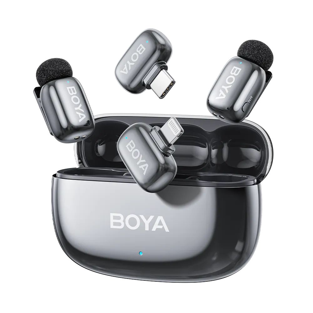 BOYA Mini 2 Microphones Space Gray BOYA Mini 2 Microphones Space Gray