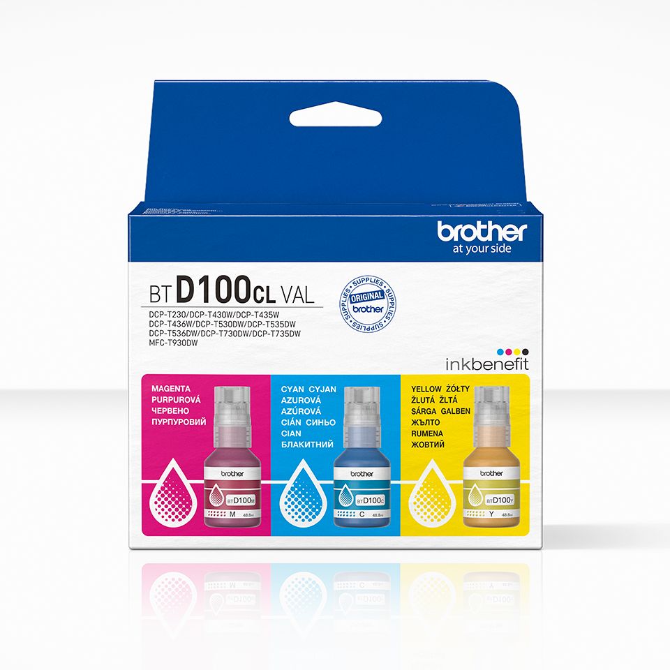 Brother BTD100CLVAL Multipack tintapatron Brother BTD100CLVAL Multipack tintapatron