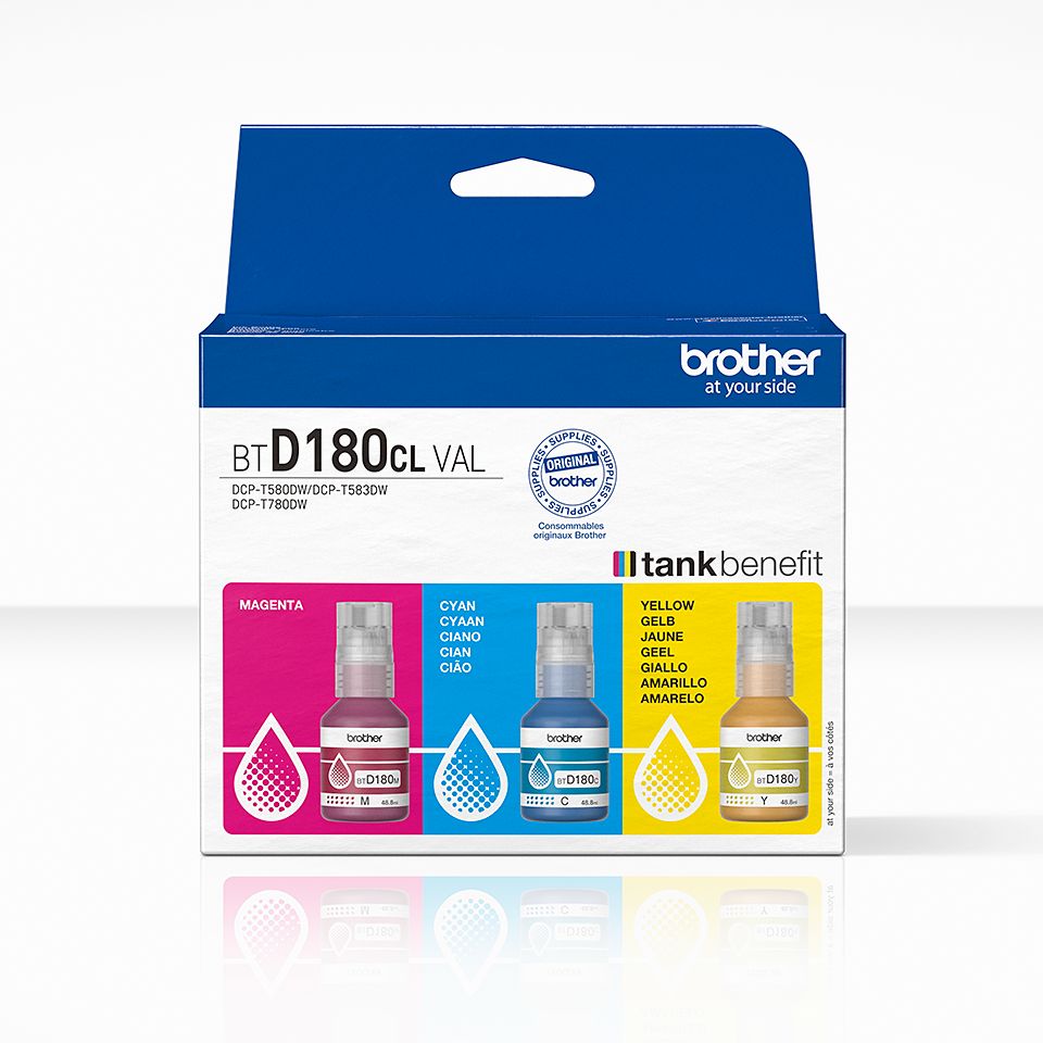 Brother BTD180CLVAL Multipack tintapatron Brother BTD180CLVAL Multipack tintapatron