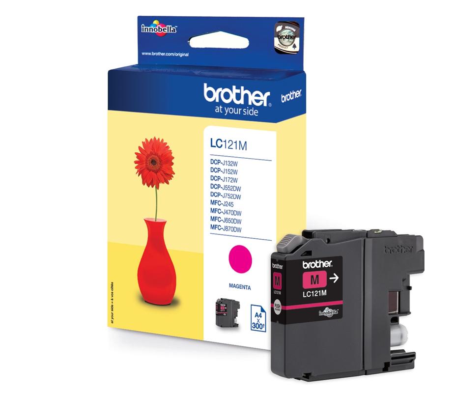 Brother LC-121M Magenta tintapatron Brother LC-121M Magenta tintapatron