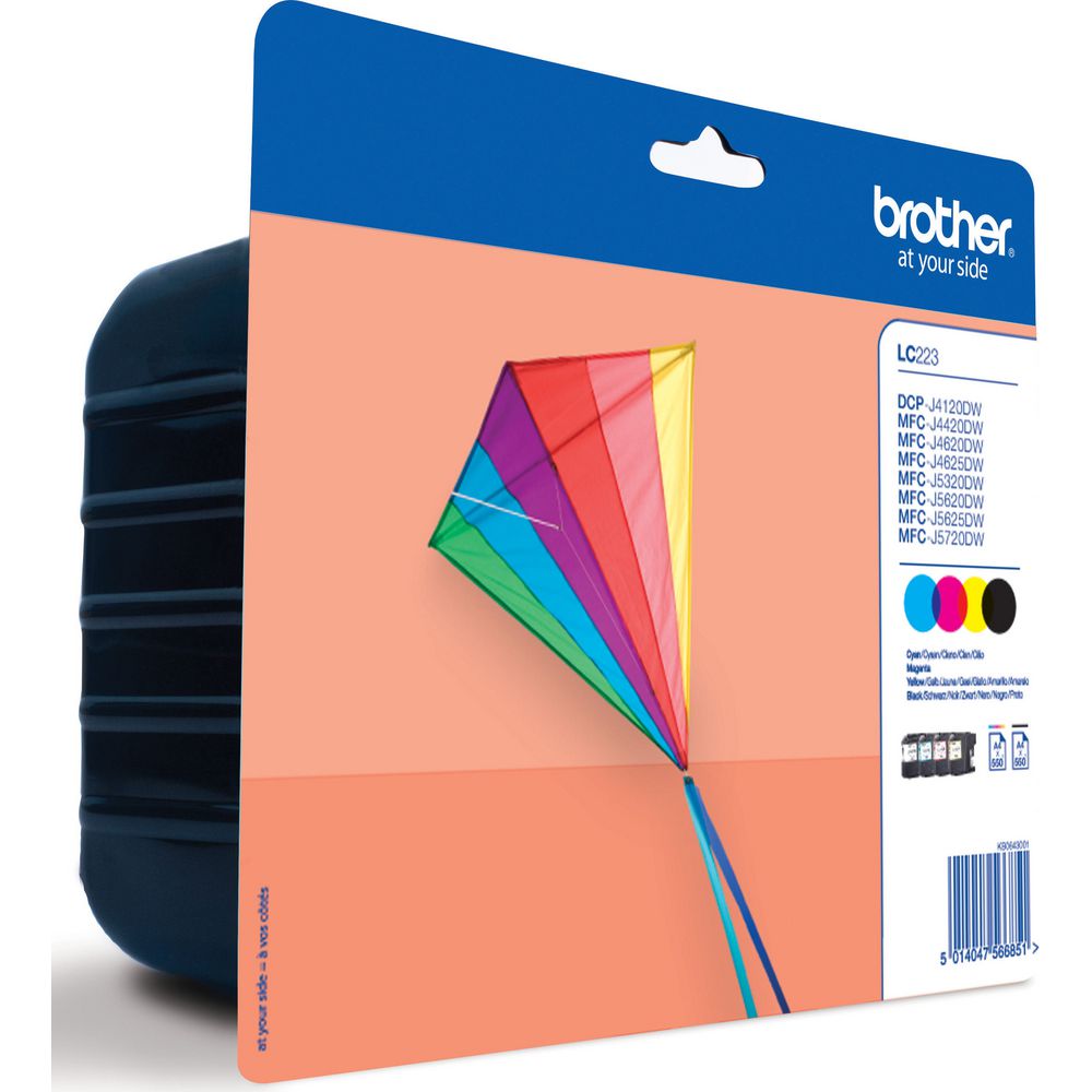 Brother LC-223VALBP Colorpack tintapatron Brother LC-223VALBP Colorpack tintapatron