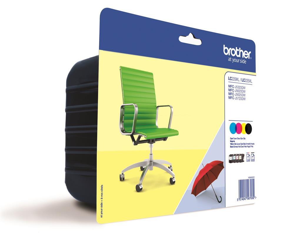 Brother LC-229XLVALBP Color Kit Brother LC-229XLVALBP Color Kit