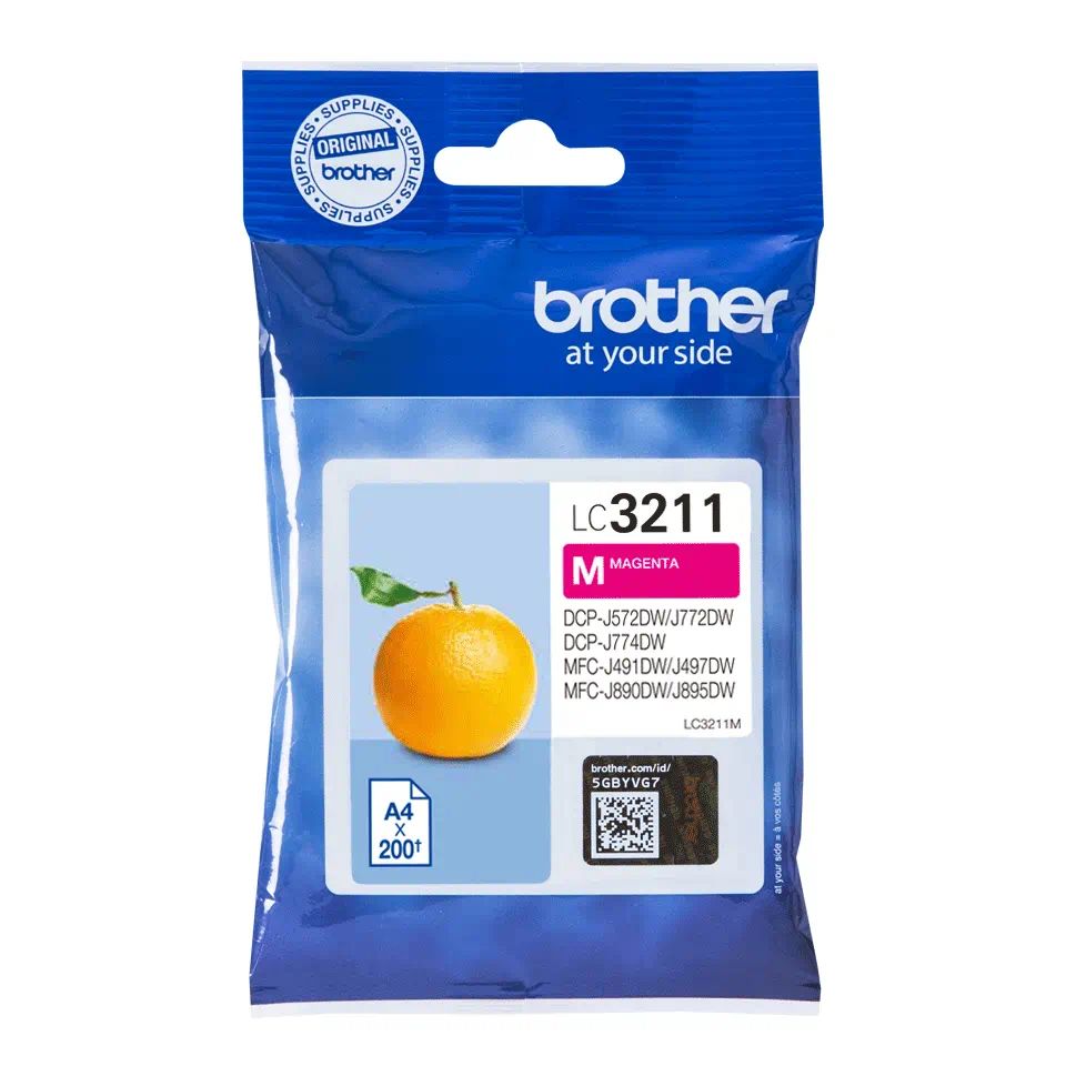 Brother LC-3211 Magenta tintapatron Brother LC-3211 Magenta tintapatron