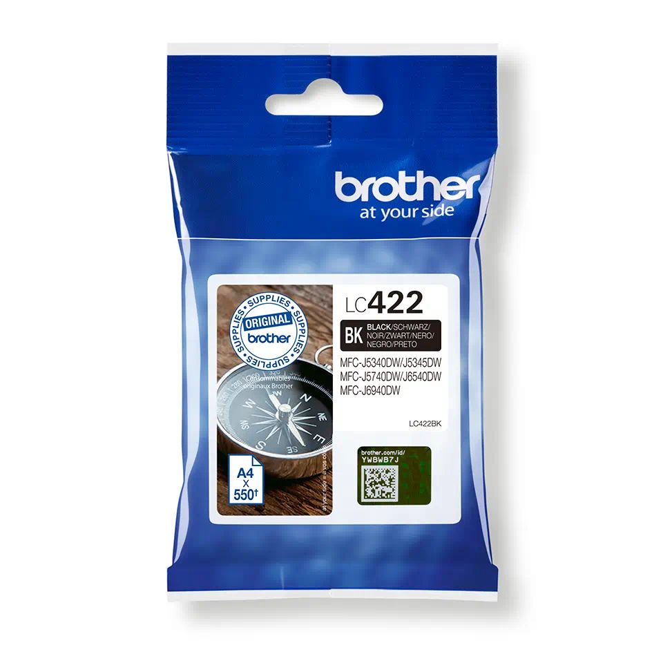 Brother LC-422 Black tintapatron Brother LC-422 Black tintapatron