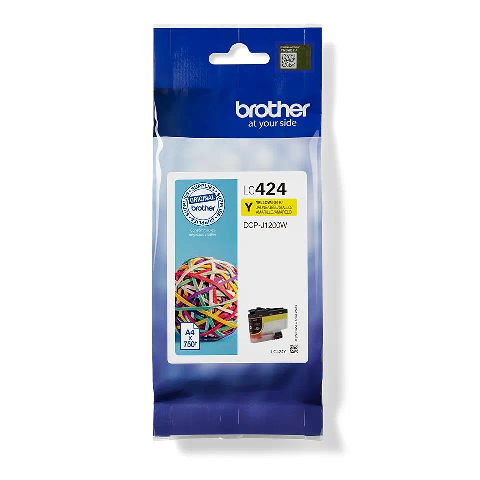 Brother LC-424Y Yellow tintapatron Brother LC-424Y Yellow tintapatron