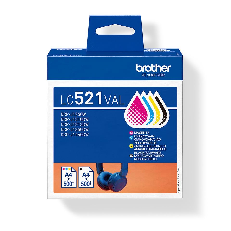 Brother LC-521VAL Multipack tintapatron Brother LC-521VAL Multipack tintapatron