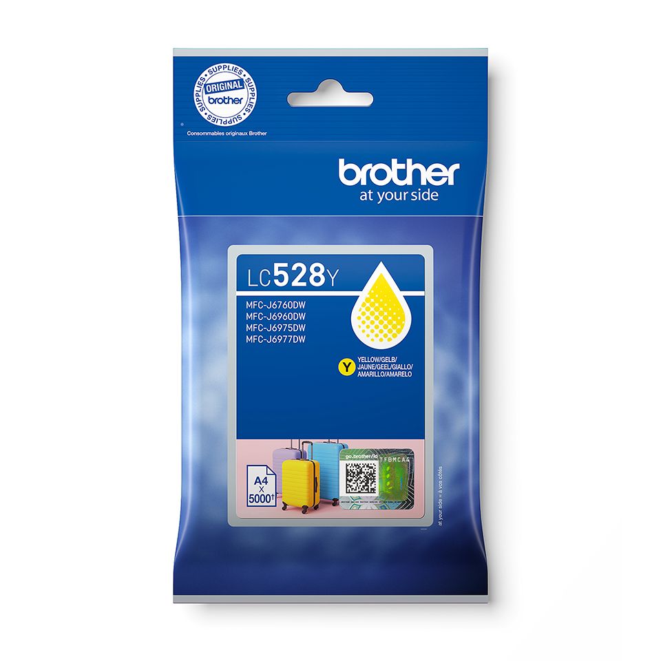 Brother LC-528 Yellow tintapatron Brother LC-528 Yellow tintapatron