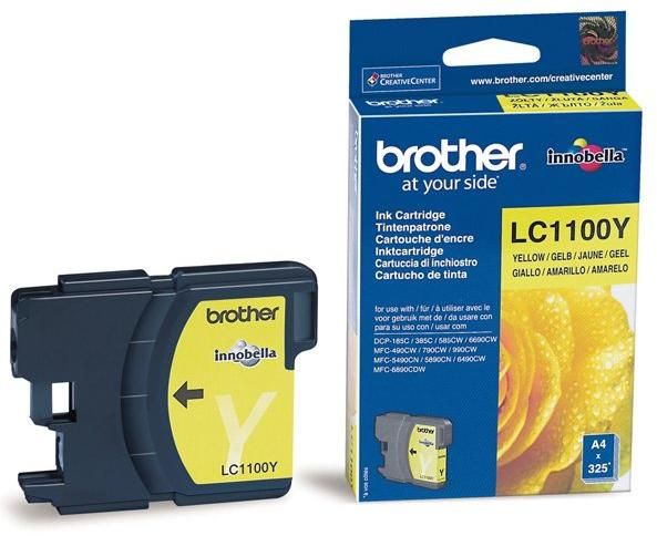 Brother LC1100Y Yellow tintapatron Brother LC1100Y Yellow tintapatron