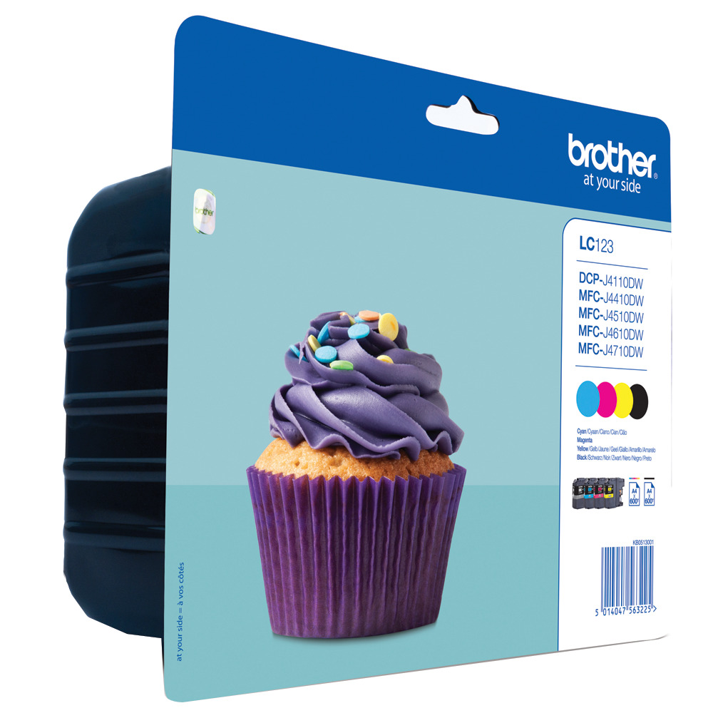 Brother LC123 Multipack tintapatron Brother LC123 Multipack tintapatron