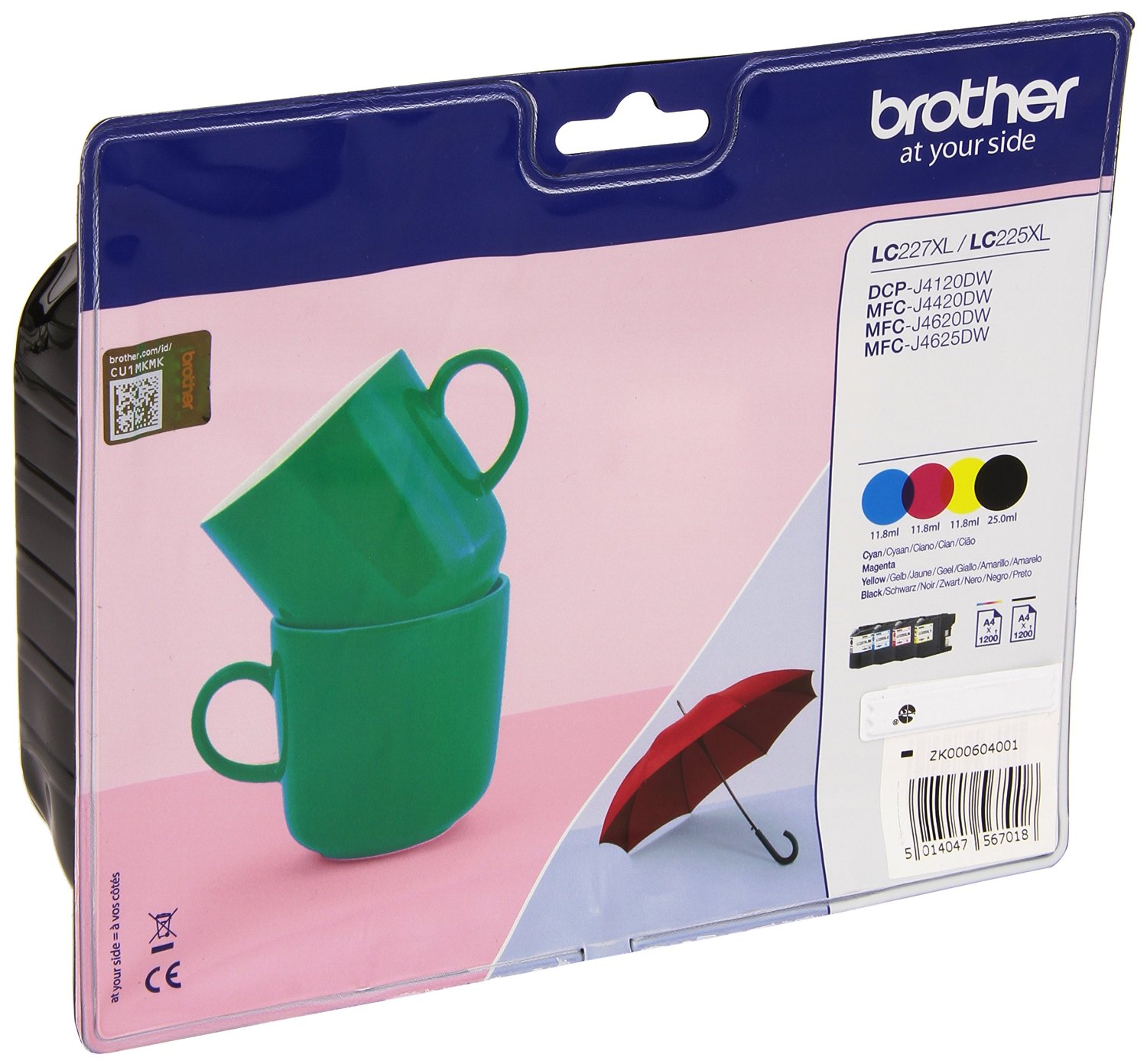 Brother LC227XL Value-Pack, BKCMY Brother LC227XL Value-Pack, BKCMY