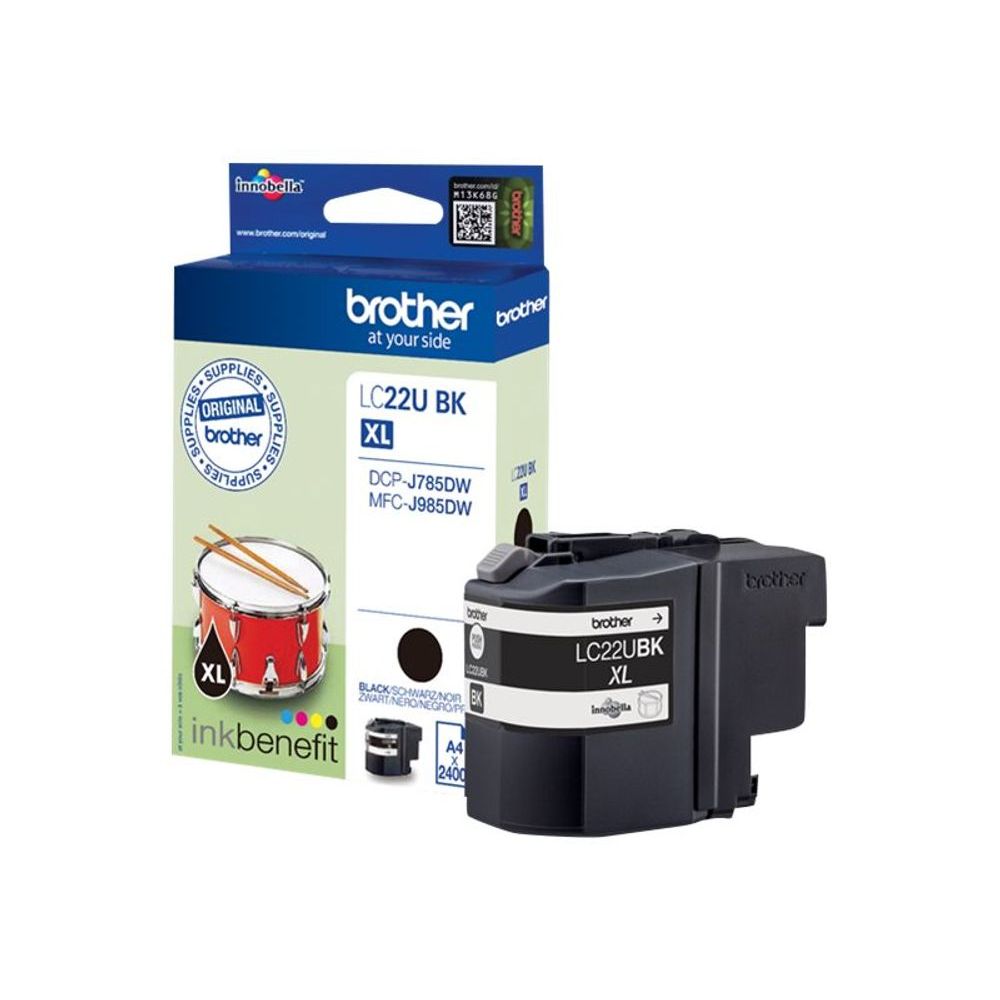 Brother LC22UBK Black tintapatron Brother LC22UBK Black tintapatron