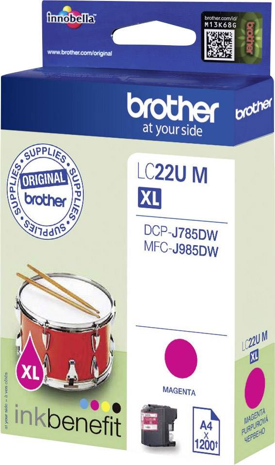 Brother LC22UM Magenta tintapatron Brother LC22UM Magenta tintapatron
