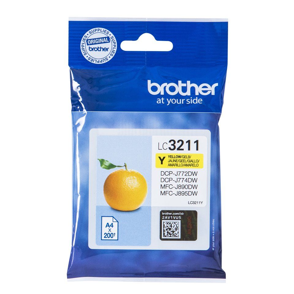 Brother LC3211Y Yellow tintapatron Brother LC3211Y Yellow tintapatron