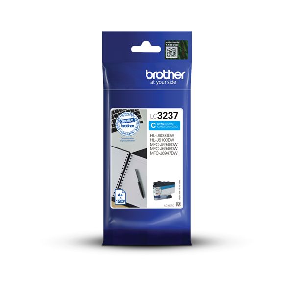 Brother LC3237C Cyan tintapatron Brother LC3237C Cyan tintapatron