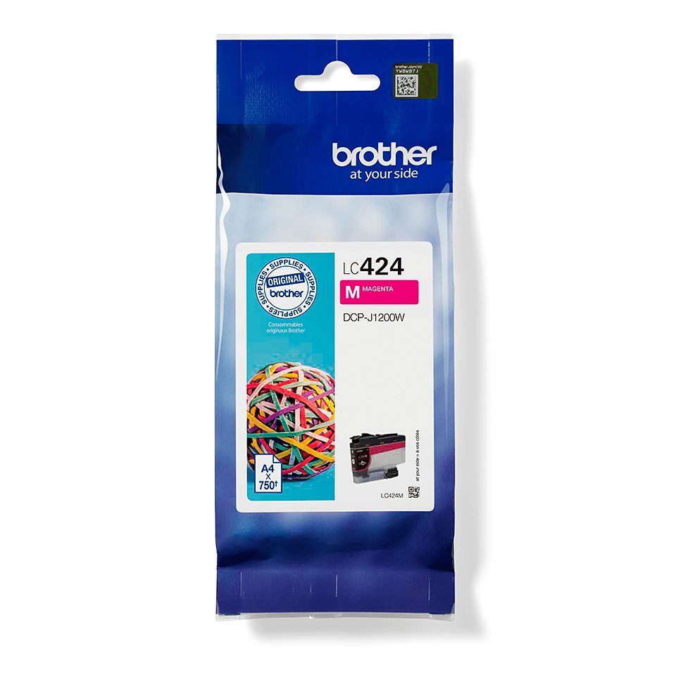 Brother LC424M Magenta tintapatron Brother LC424M Magenta tintapatron