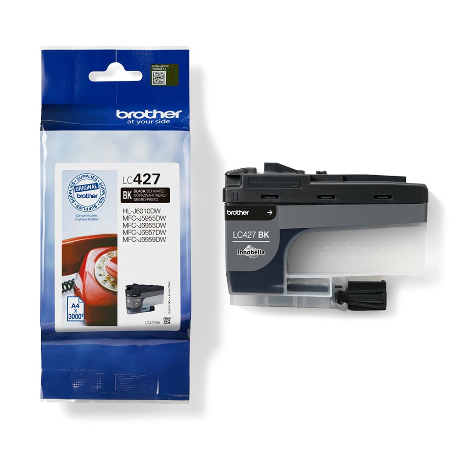 Brother LC427BK Black tintapatron Brother LC427BK Black tintapatron