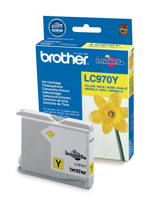 Brother LC970Y Yellow tintapatron Brother LC970Y Yellow tintapatron