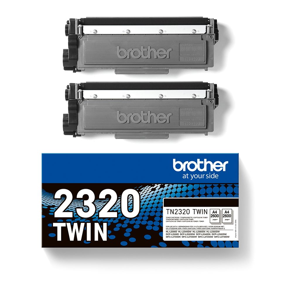 Toner Brother TN2320TWIN Black toner
