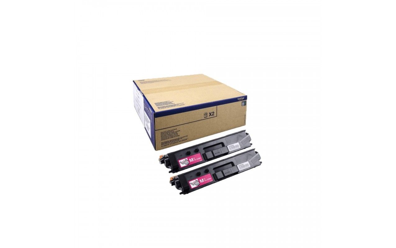 Brother TN329M Magenta toner 2 Pack Brother TN329M Magenta toner 2 Pack