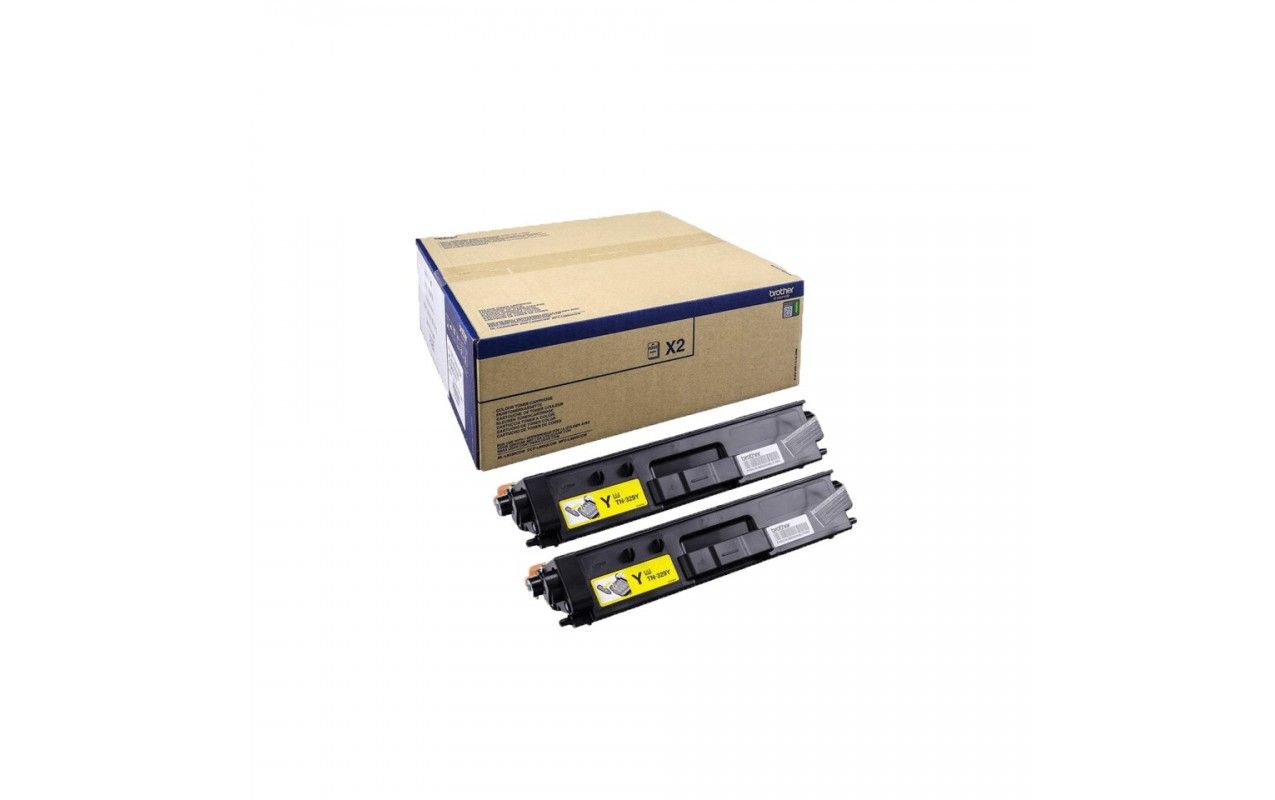 Brother TN329Y Yellow toner 2 Pack Brother TN329Y Yellow toner 2 Pack