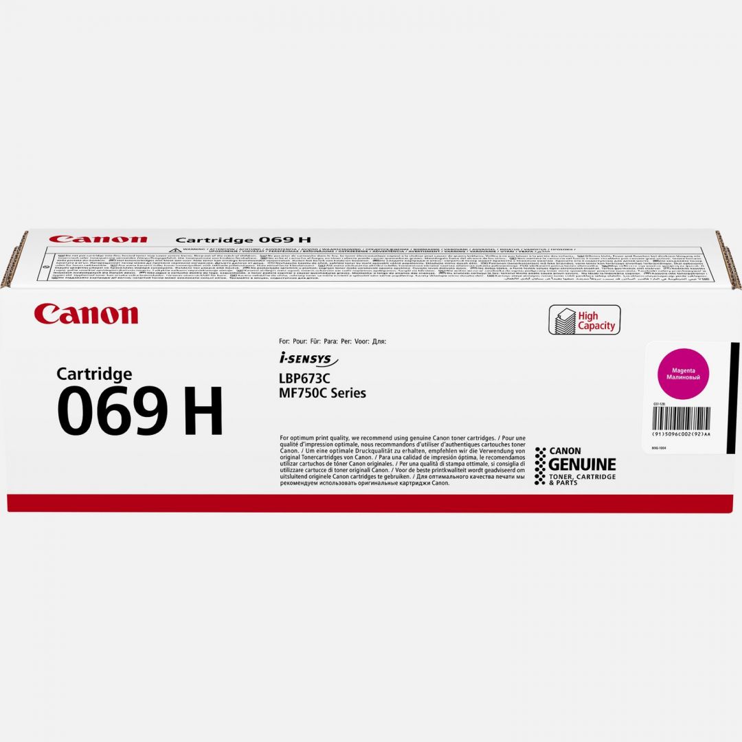 Toner Canon CRG-069H Magenta toner Toner Canon CRG-069H Magenta toner