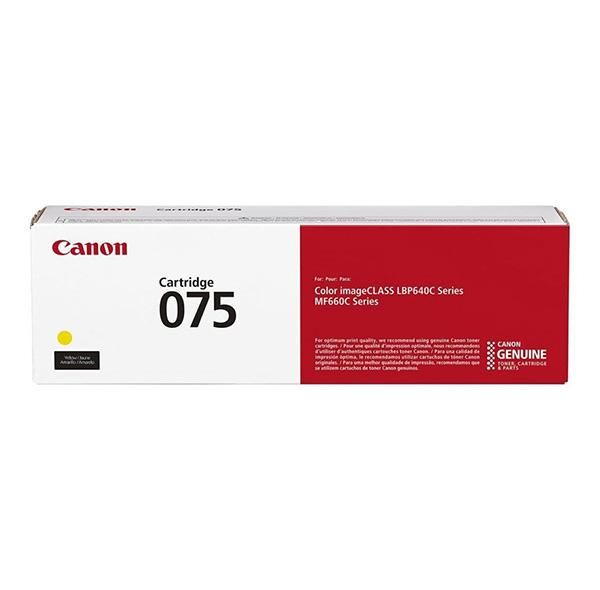 Canon 075 Yellow toner Canon 075 Yellow toner