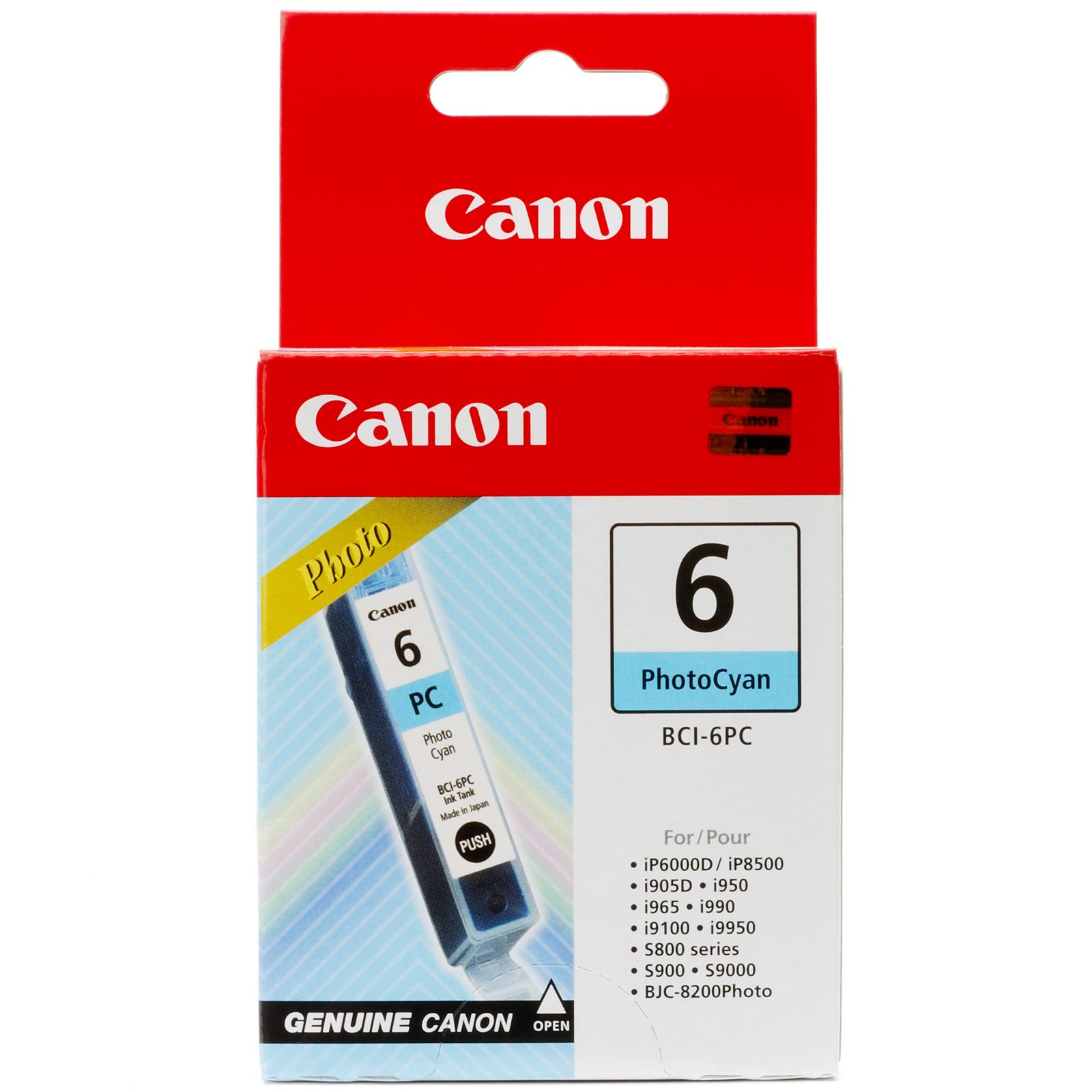 Canon BCI-6ePC Photo Cyan tintapatron Canon BCI-6ePC Photo Cyan tintapatron