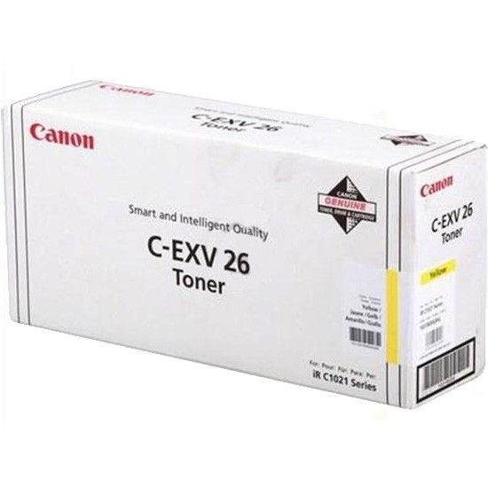 Toner Canon C-EXV26Y Yellow toner Toner Canon C-EXV26Y Yellow toner