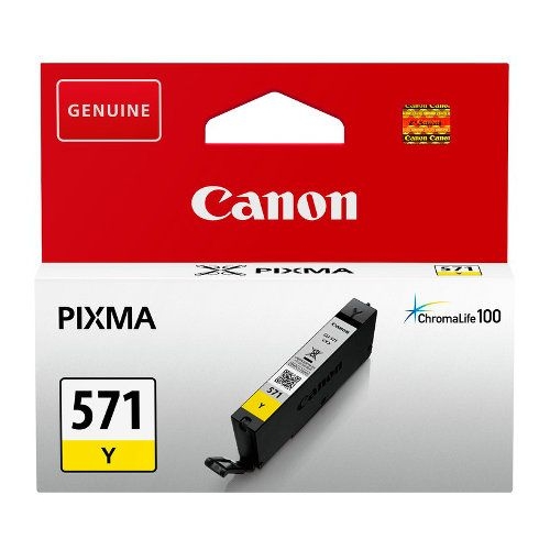Canon CLI-571Y Yellow tintapatron Canon CLI-571Y Yellow tintapatron