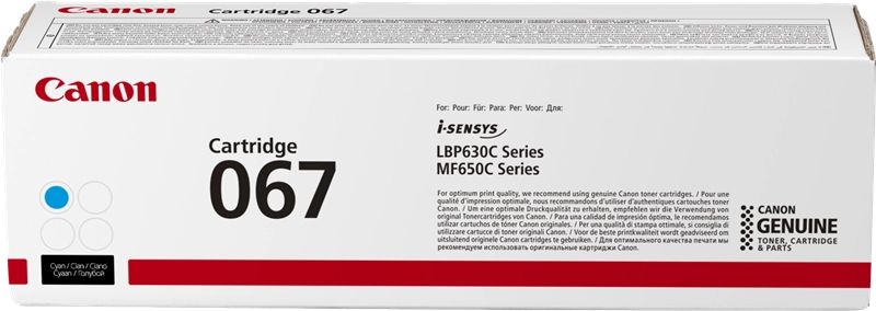 Toner Canon CRG-067 Cyan toner Toner Canon CRG-067 Cyan toner